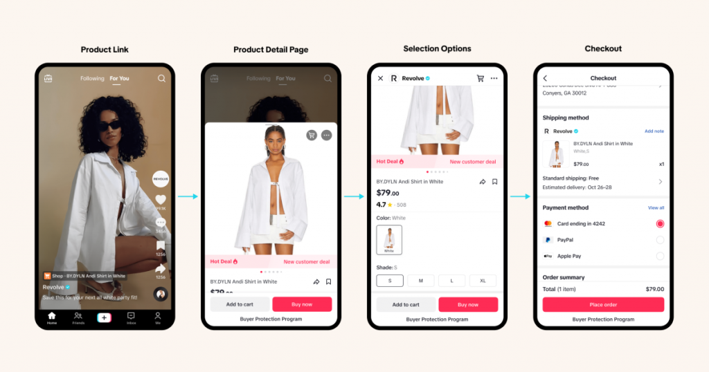 TikTokショップのソーシャルコマース