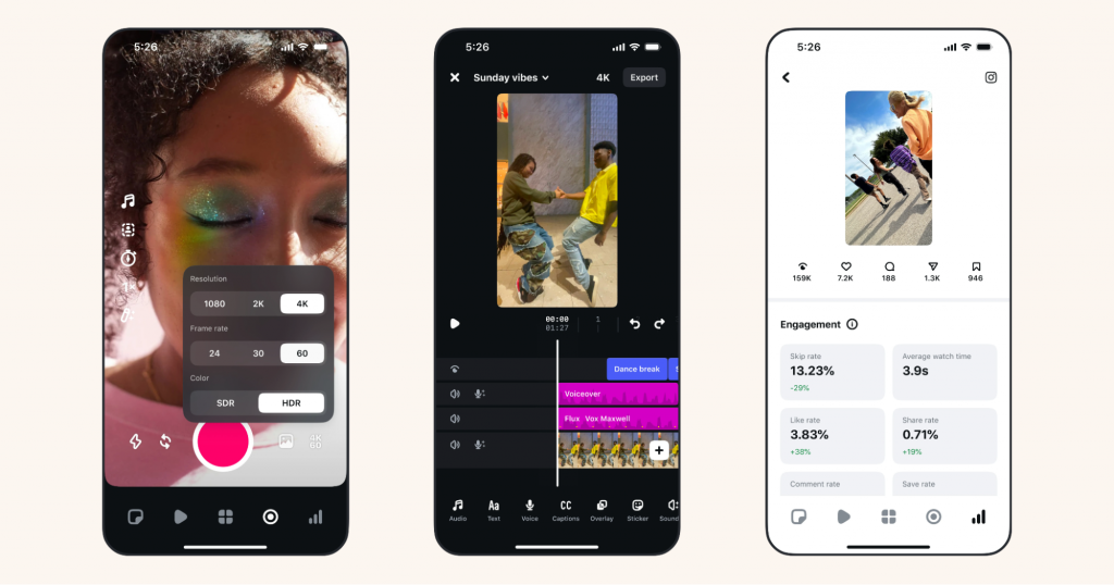 Instagramの動画編集アプリ「Edits」とは？